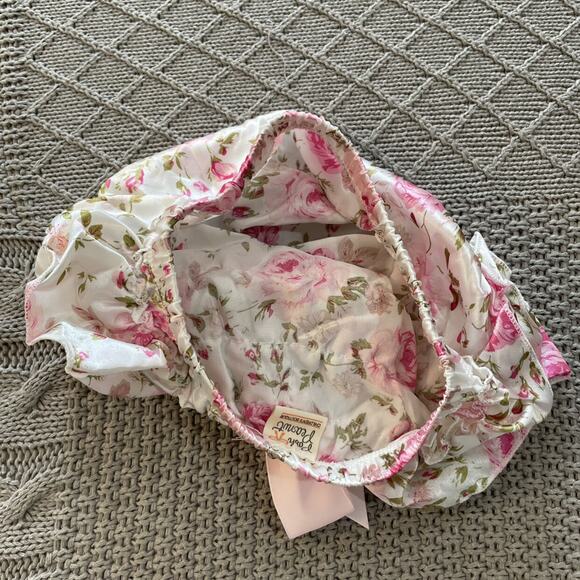 Posh Peanut Ruffled Floral Bummie ~ L - Picture 8 of 8
